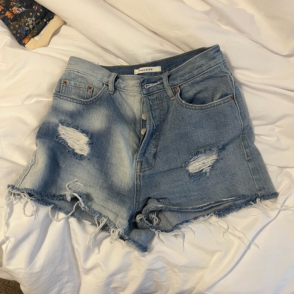 pacsun high rise shorts!